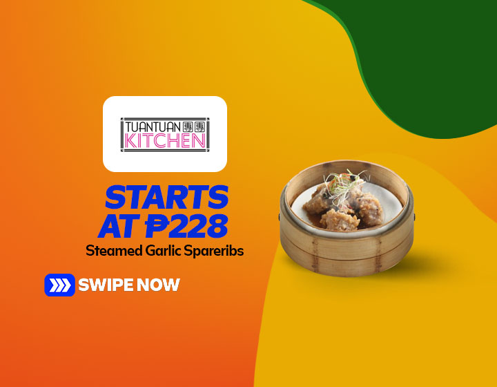 Steamed Garlic Spareribs starts at P228