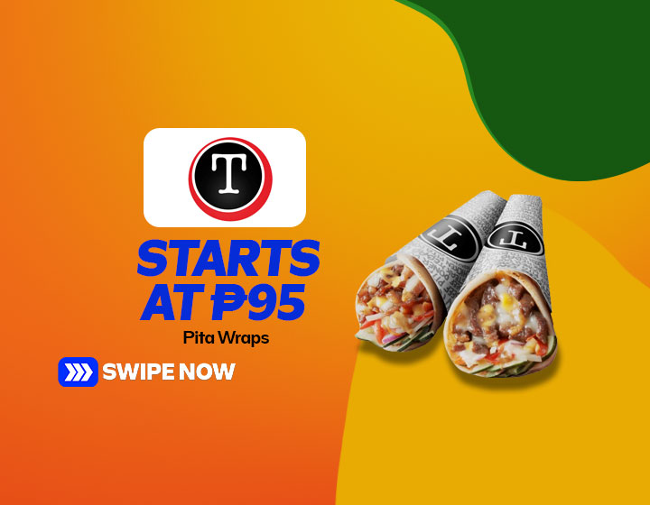 Pita Wraps start at P95