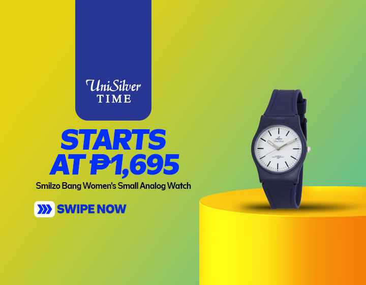 SMILZO BANG Women's Small Analog Watch in White/Dark Blue KW3771-2101 starts at P1,695