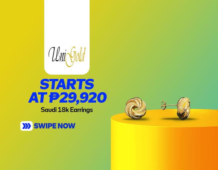 18k Saudi Gold Earrings starts at P29,920