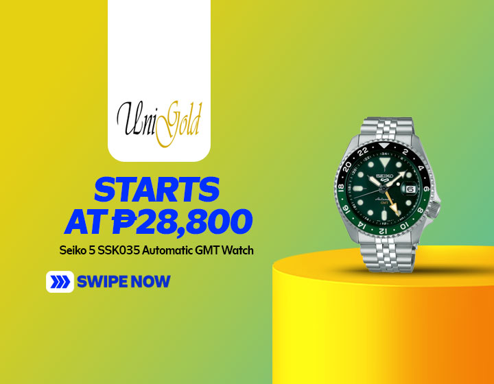 Seiko 5 SSK035 Automatic GMT Watch starts at P28,800