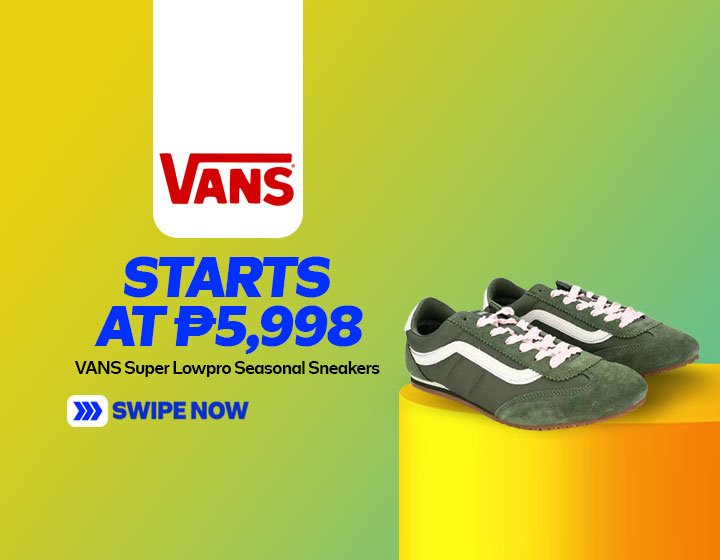 VANS Super Lowpro Seasonal Sneakers start at P5,998