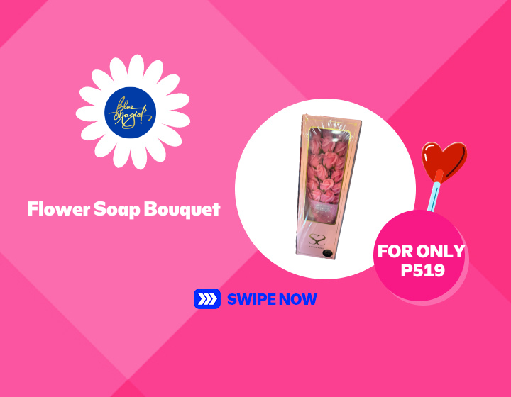 SMMR | BLUE MAGIC | FLOWER SOAP BOUQUET FOR ONLY P519