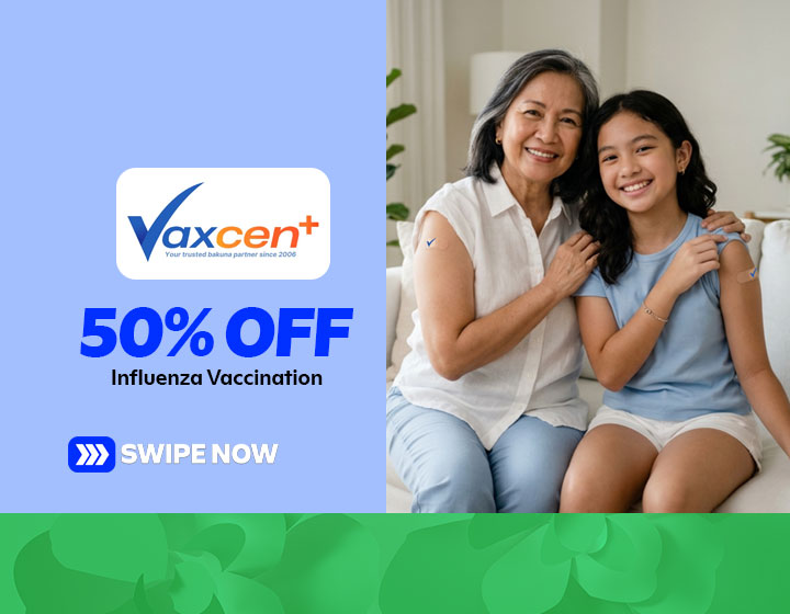 50% Off Influenza Vaccination