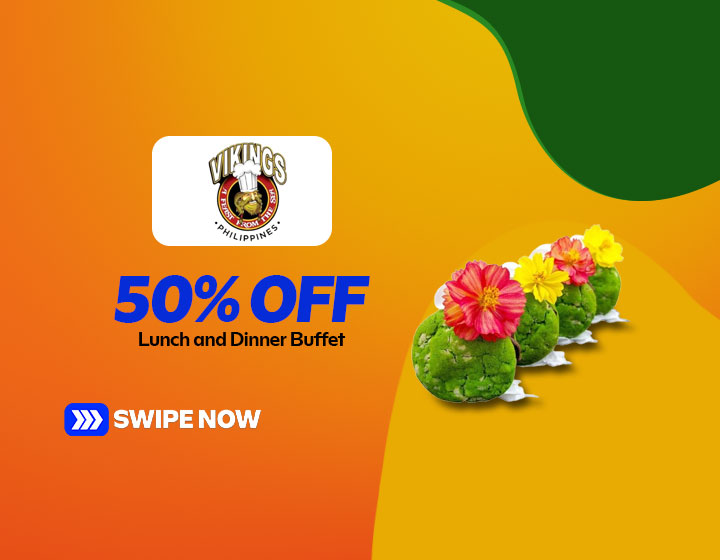 50% OFF Buffet at Vikings, The Alley & NIU