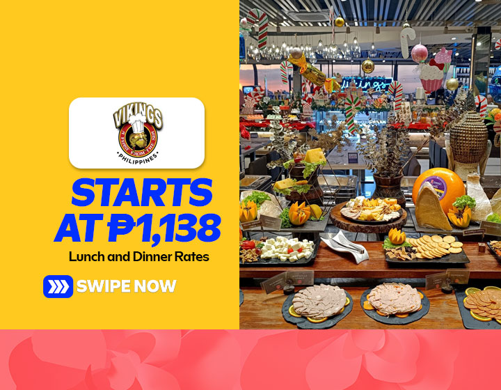 Lunch and Dinner Rates start at P1,138
