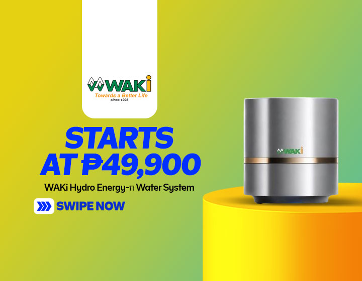 WAKi Hydro Energy-π Water System starts at P49,900