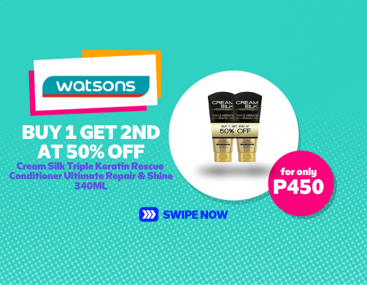 CREAMSILK TRIPLE KERATIN RESCUE  CONDITIONER ULTIMATE REPAIR AND SHINE