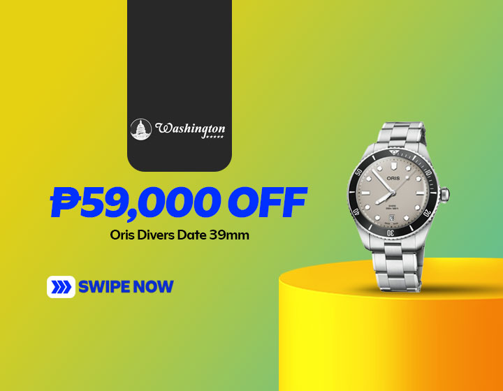 Enjoy P59,000 Off on Oris Divers Date 39mm 