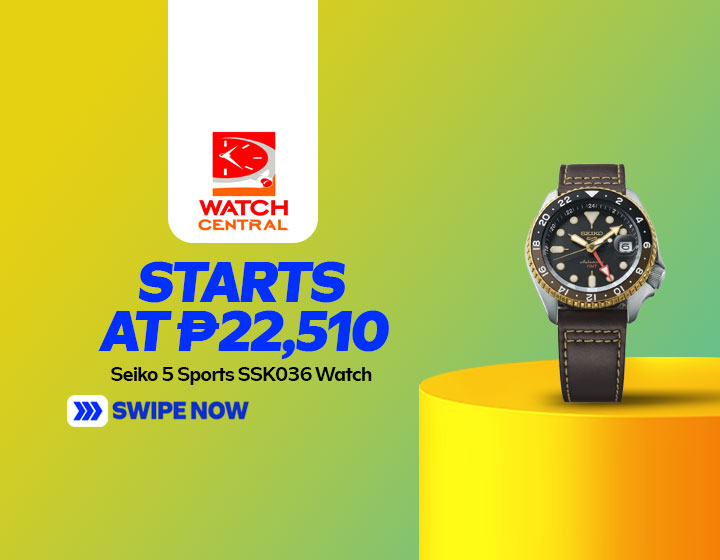 Seiko 5 Sports SKX Sports Style GMT Series SSK036 starts at P22,510