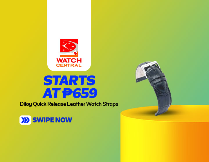 Diloy Calf Leather Watch Strap - Alligator Grain starts at P659