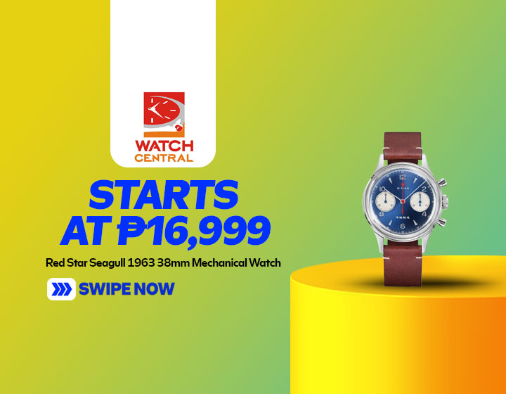 Red Star Seagull 1963 38mm Mechanical Watch starts at P16,999
