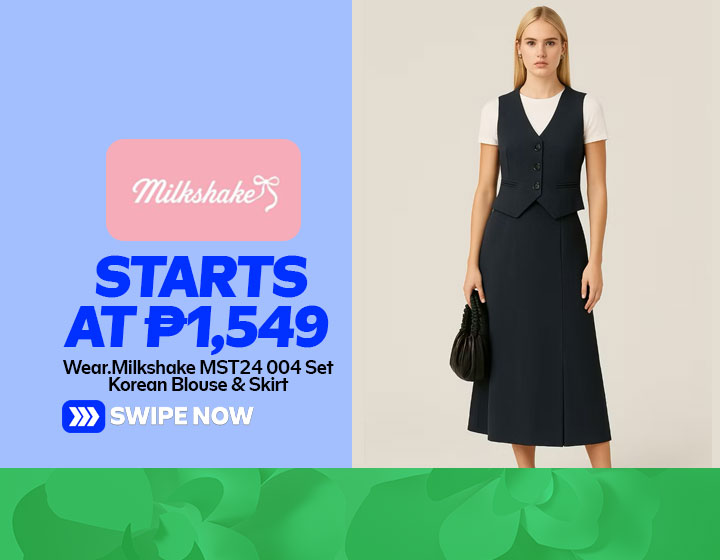 Wear.Milkshake MST24 004 Set Korean Blouse & Skirt starts at P1,549
