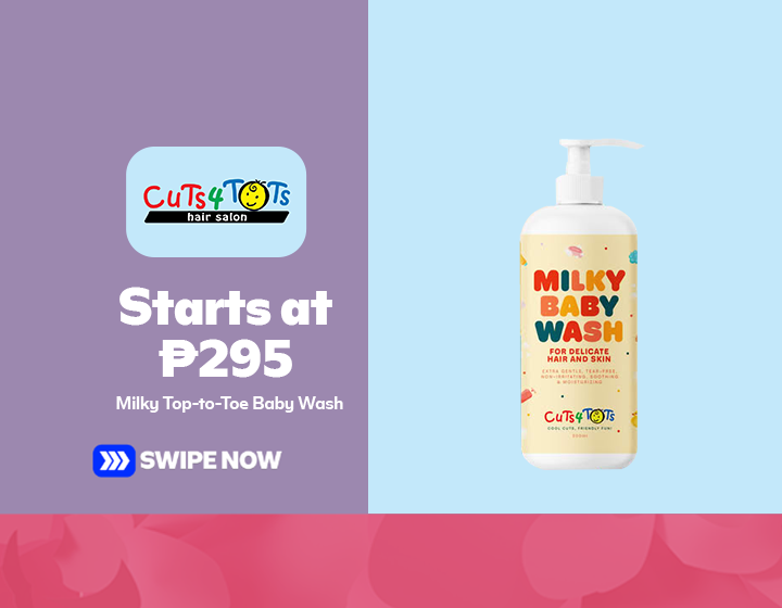 Milky Top-to-Toe Baby Wash starts at P295