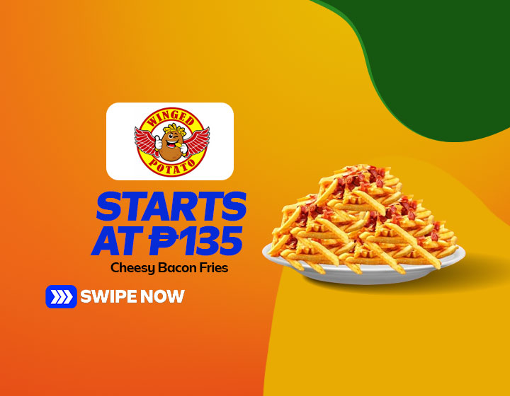 Cheesy Bacon Fries start at P135