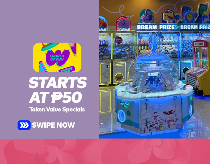 Token Value Specials start at P50