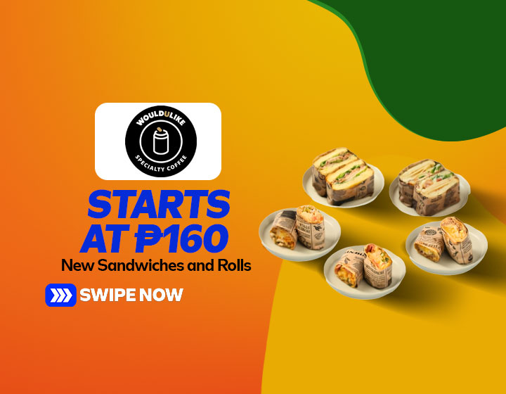 New Sandwiches and Rolls start at P160
