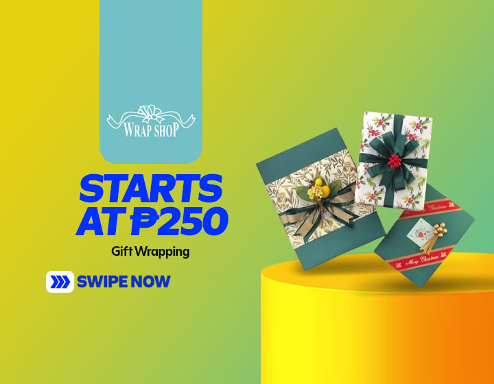 Gift Wrapping starts at P250