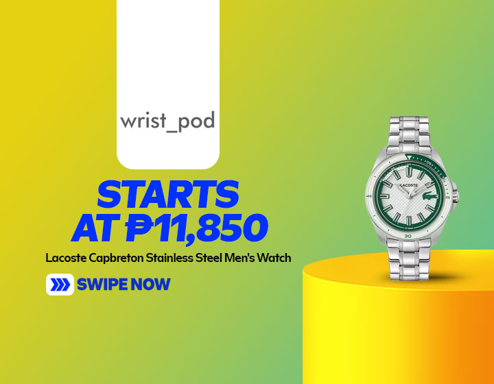 Lacoste Capbreton Stainless Steel Men's Watch LT2011496 starts at P11,850