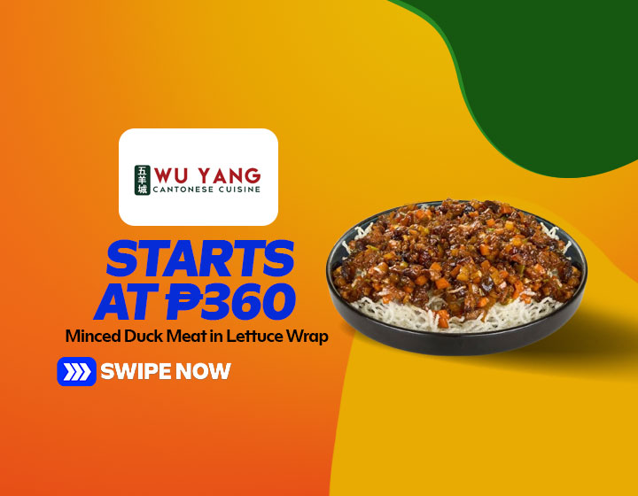 Minced Duck Meat in Lettuce Wrap starts at P360