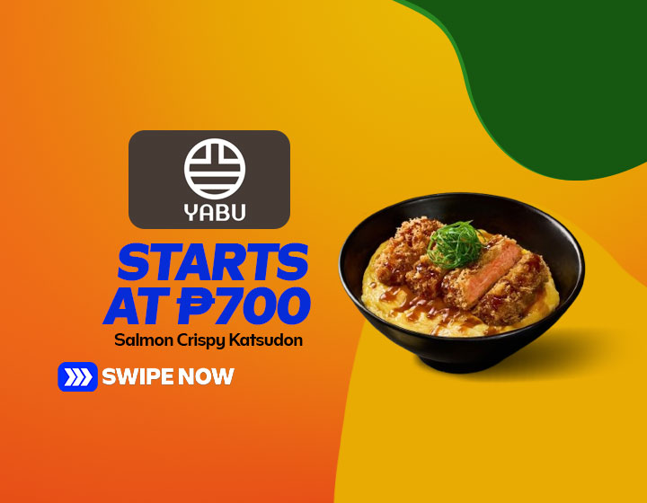 Salmon Crispy Katsudon starts at P700