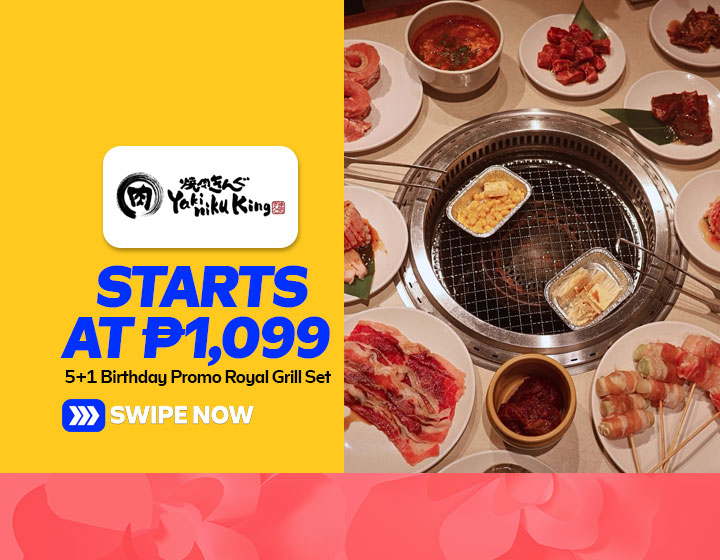 5+1 Birthday Promo starts at P1,099 per Set