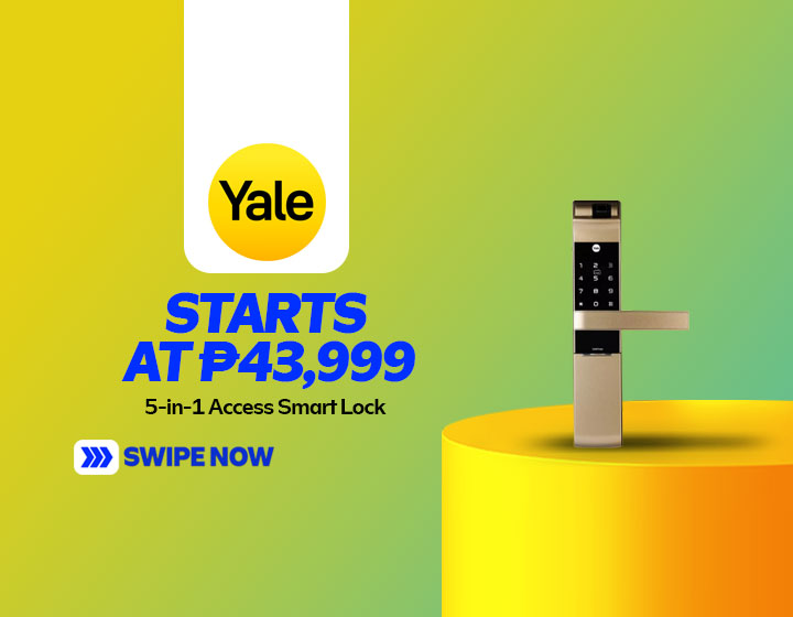 5-in-1 Access Smart Lock YDM7116A starts at P43,999