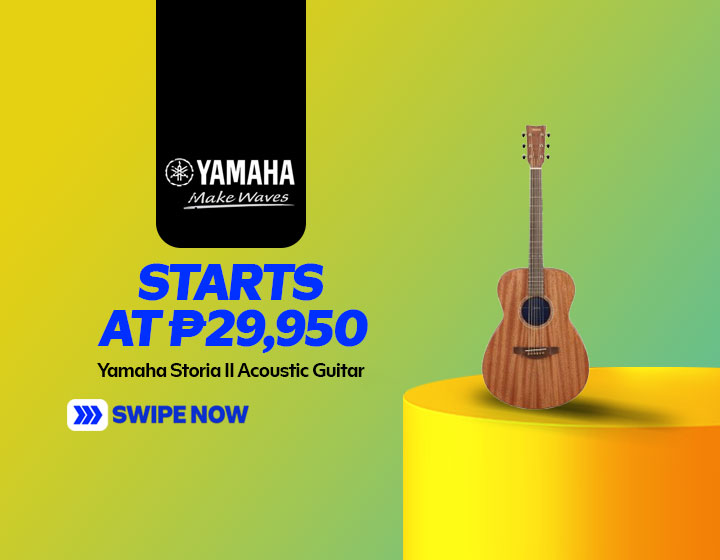 Yamaha Storia II Acoustic Guitar starts at P29,950