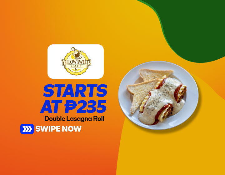 Double Lasagna Roll stars at P235