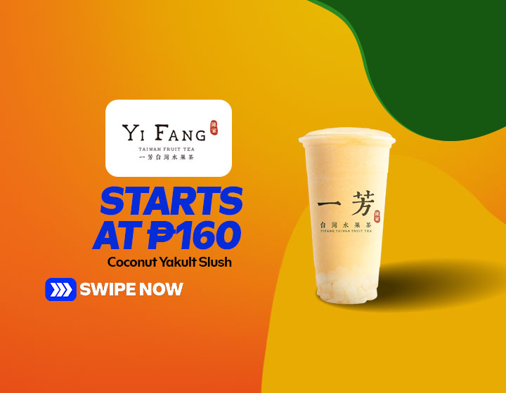 Coconut Yakult Slush starts at P160
