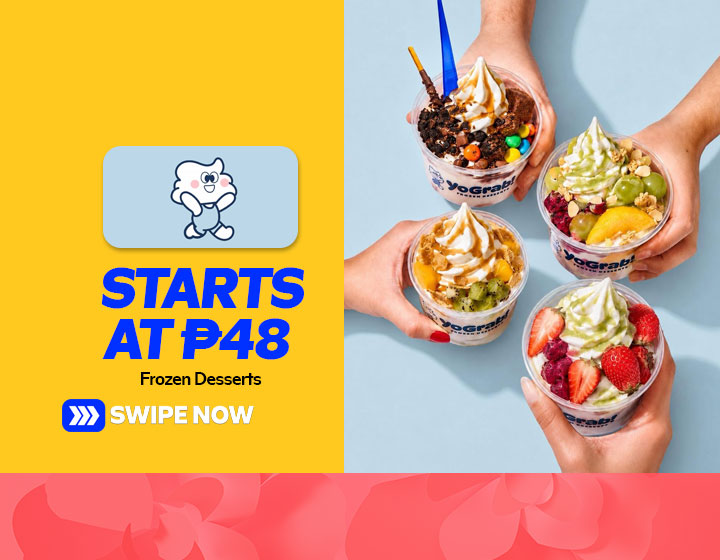 Frozen Desserts start at P48 