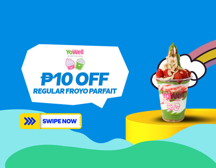 ₱10 OFF Regular Froyo Parfait