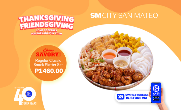 Classic Savory Regular Classic Snack Platter Set for only P1460.00