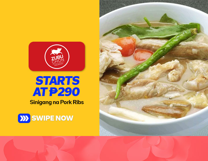 Sinigang na Pork Ribs starts at P290
