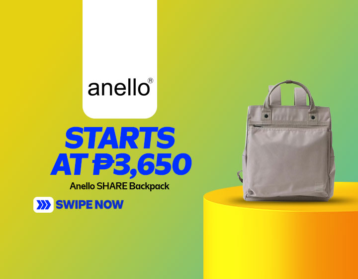 anello SHARE Backpack starts at P3,650