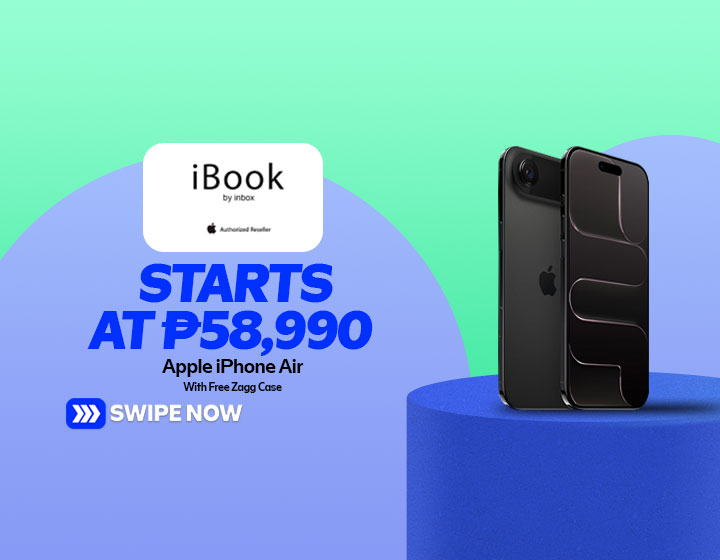 Apple iPhone Air with Free Zagg Case starts at P58,990