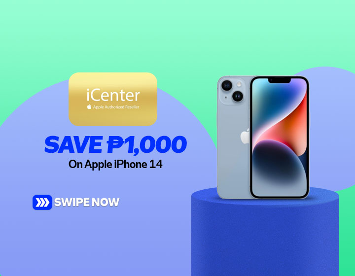 Save P1,000 on Apple iPhone 14