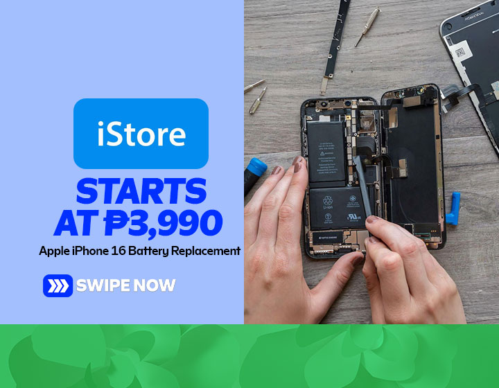 Apple iPhone Battery Replacement for iPhone 16 Models starts at P3,990