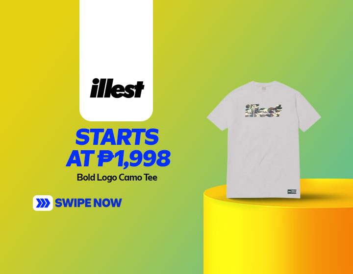 Bold Logo Camo Tee starts at P1,998