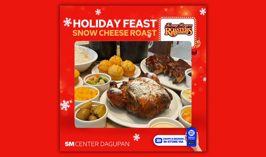 Kenny Rogers Roasters Holiday Feast Snow Cheese Roast at SM Center Dagupan!