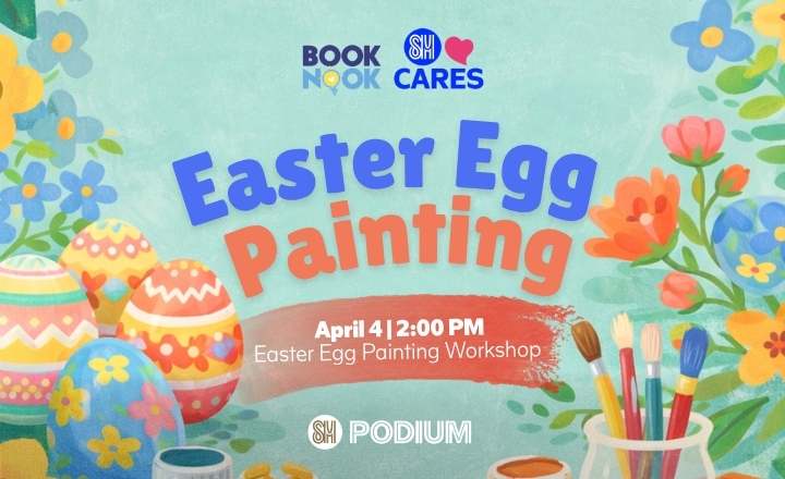 Easter Egg Painting Workshop | Level 5, Book Nook