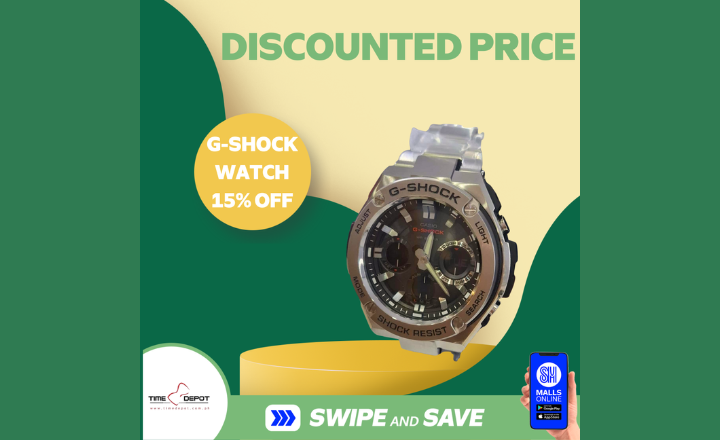 Casio G-Shock watch from Time Depot  at 15% off