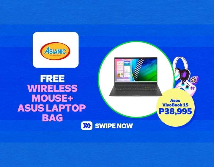 Asianic Promo Laptop Asus  VivoBook 15 P38,995