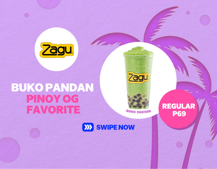 Zagu Buko Pandan Pinoy OG Favorites Regular sized for only P69