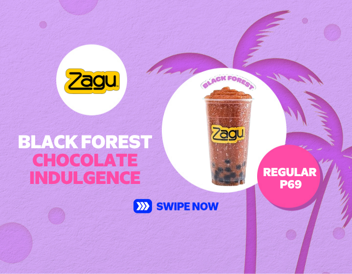 Zagu Black Forest Chocolate Indulgence Regular Sized for only P69