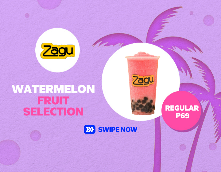 Zagu Watermelon Fruit Selection Regular sized for only P69